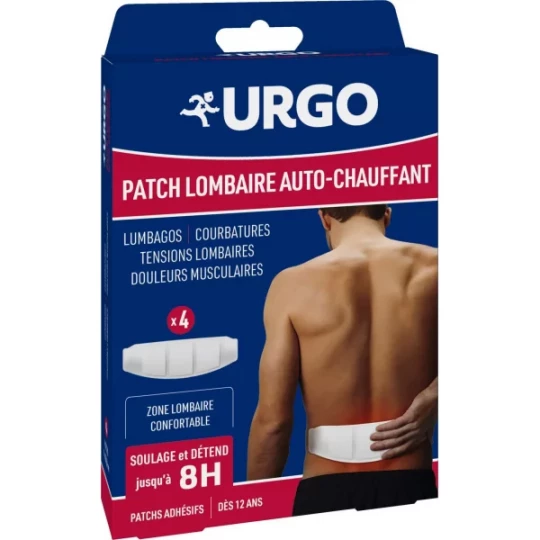 Urgo Patchs Lombaires Auto-Chauffants