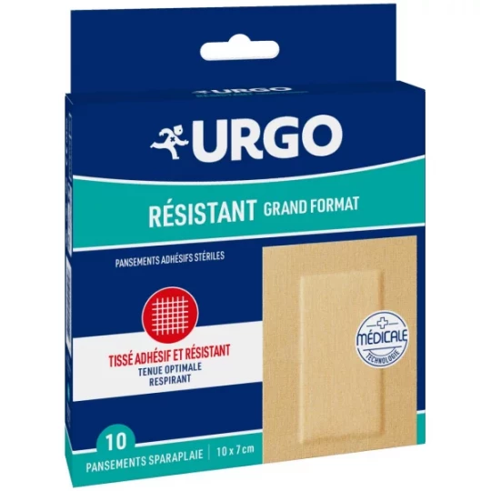 Urgo Pansements Résistants Grand Format x 10