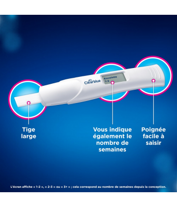 Clearblue Test de Grossesse Testez et Confirmez x 2