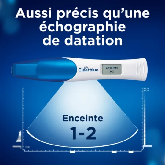 Clearblue Test de Grossesse Testez et Confirmez x 2 - image 3