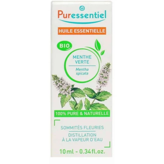Puressentiel Huile Essentielle Menthe verte Bio 10 ml