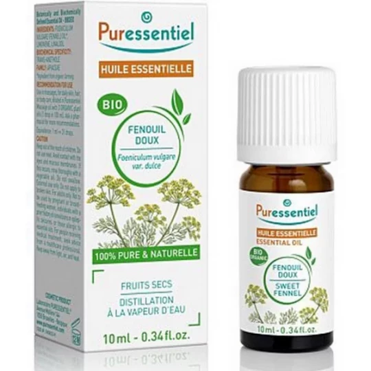 Puressentiel Huile Essentielle Fenouil Doux Bio 10 ml