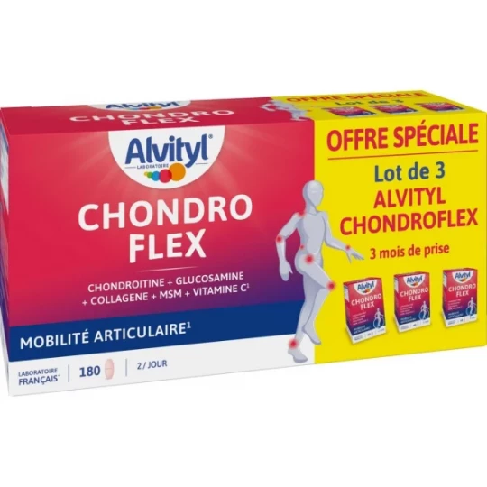Alvityl ChondroFlex Mobilité Articulaire Comprimés x 180