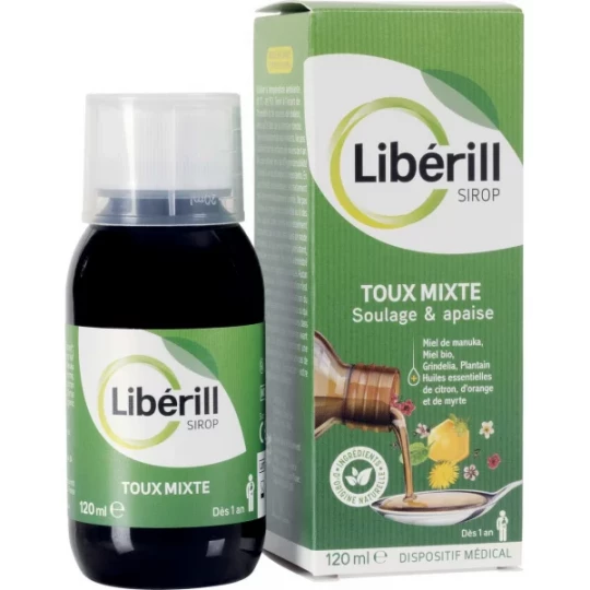 Libérill Sirop Toux Mixte 120 ml
