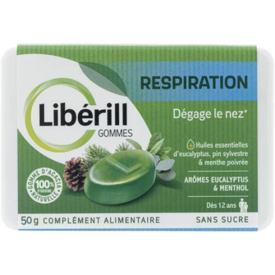 Libérill Respiration Gommes 50 g