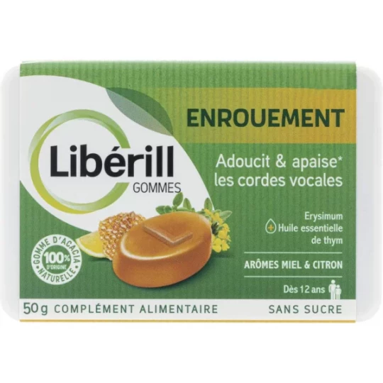 Libérill Enrouement Gommes 50 g