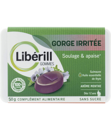 Libérill Gorge Irritée Gommes 50 g