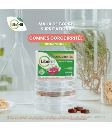 Libérill Gorge Irritée Gommes 50 g