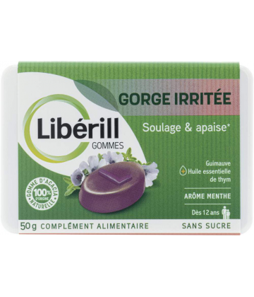 Libérill Gorge Irritée Gommes 50 g