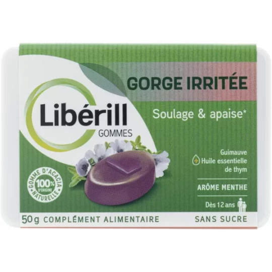 Libérill Gorge Irritée Gommes 50 g