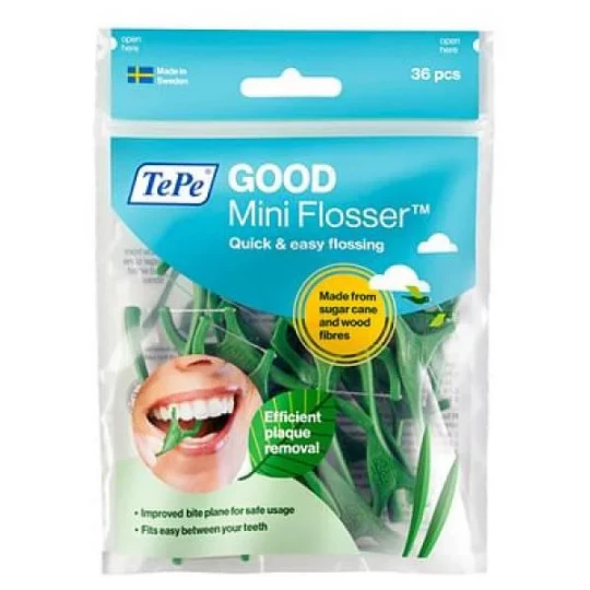 TePe Mini Flosser Porte-Fil Dentaire x 36