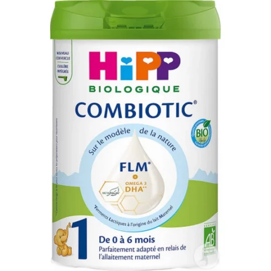 Hipp Combiotic FLM 1er Age 0 à 6 Mois Bio 800 g