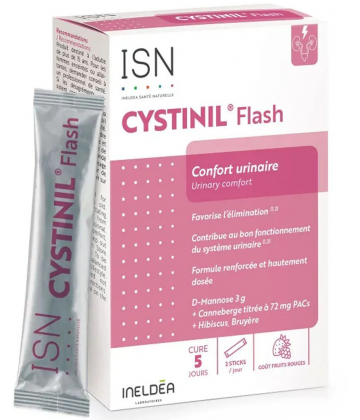 Ineldea Santé Naturelle Cystinil Flash Sticks x 10