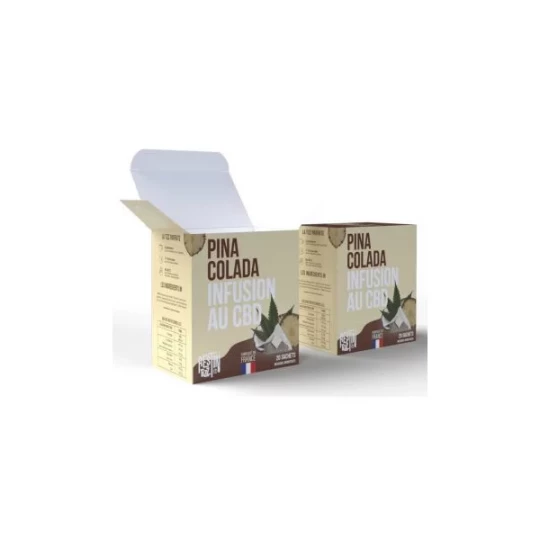 Rest in Tizz Pina Colada Infusion au CBD Sachets x 20