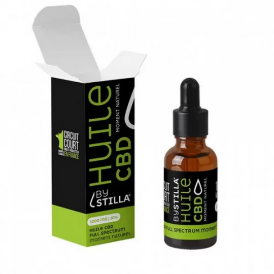 Stilla Huile CBD 10% 1000 mg Chanvre Flacon 10 ml
