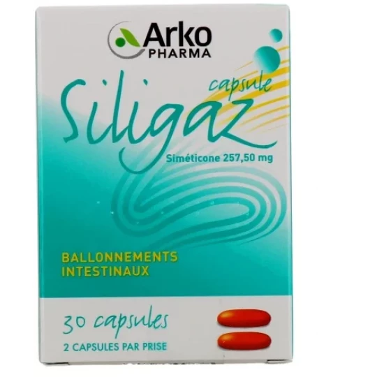 Arkopharma Siligaz Capsules x 30 - image 2