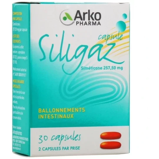 Arkopharma Siligaz Capsules x 30