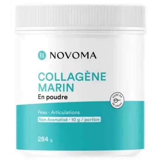 Novoma Collagène Marin Non Aromatisé Poudre 284 g