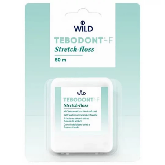 Wild Tebodont-F Stretch Floss Fil Dentaire 50 m
