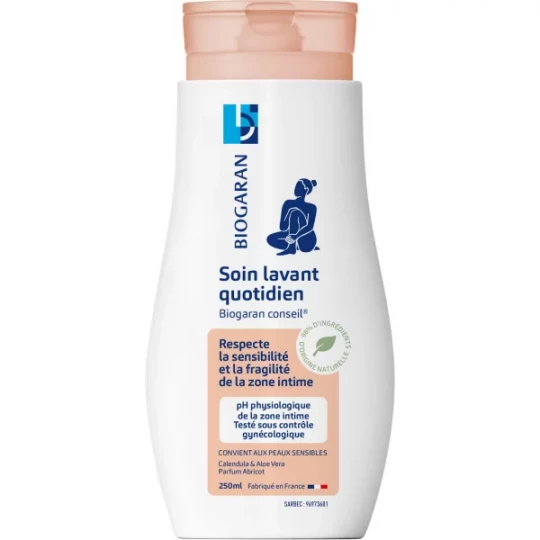 Biogaran Soin Lavant Intime Quotidien 250 ml