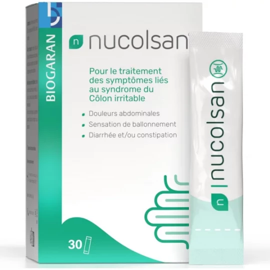 Biogaran Nucolsan Syndrome du Côlon Irritable Sachets x 30