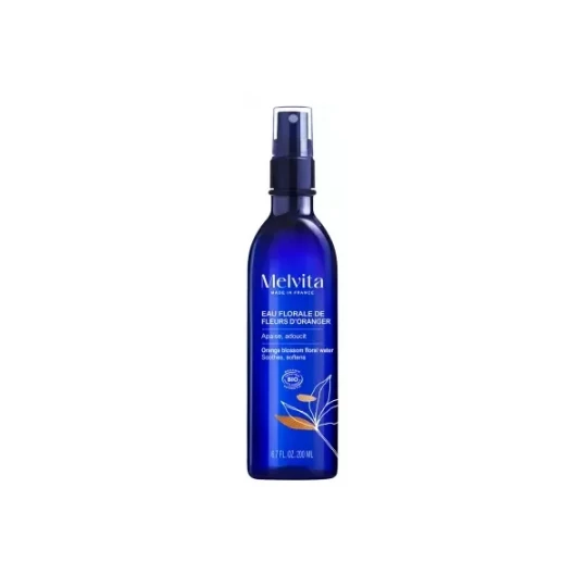 Melvita Eau Florale de Fleurs d'Oranger Spray 200 ml