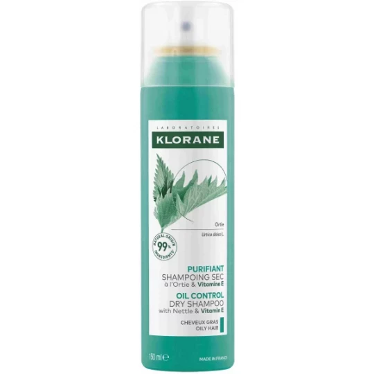 Klorane Shampoing Sec à l'Ortie et Vitamine E - image 2