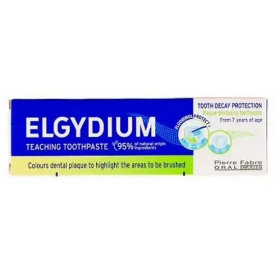 Elgydium Dentifrice Educatif Révélateur de Plaque 50 ml