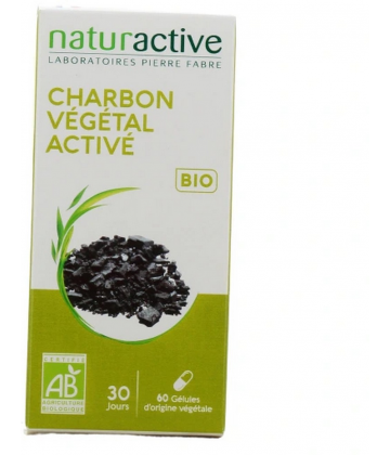 Naturactive Charbon Végétal Activé Bio Gélules