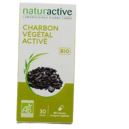 Naturactive Charbon Végétal Activé Bio Gélules - image 2
