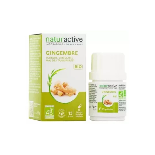 Naturactive Gingembre Bio Gélules x 30
