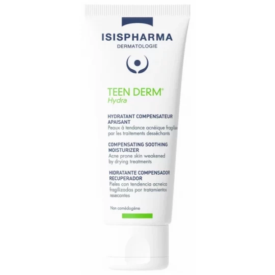 Isispharma Teen Derm Hydra Soin Compensateur Apaisant Crème 40 ml
