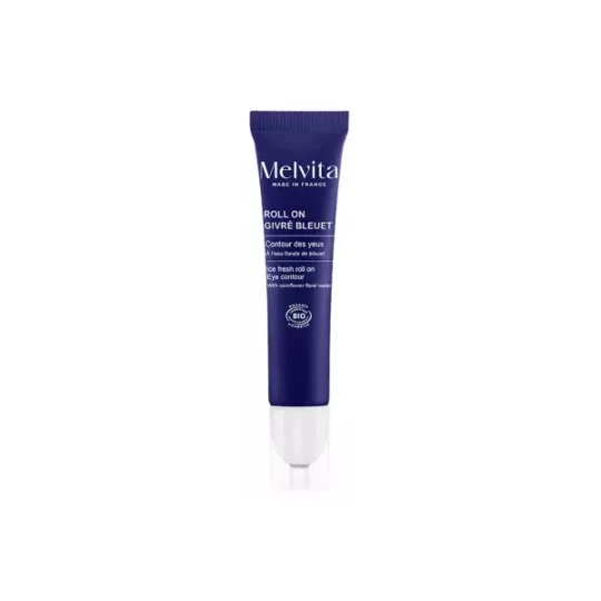 Melvita Roll'On Givré Bleuet Contour des Yeux 10 ml