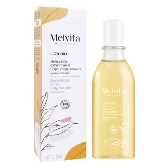 Melvita l'Or Bio Huile Sèche Extraordinaire 50 ml