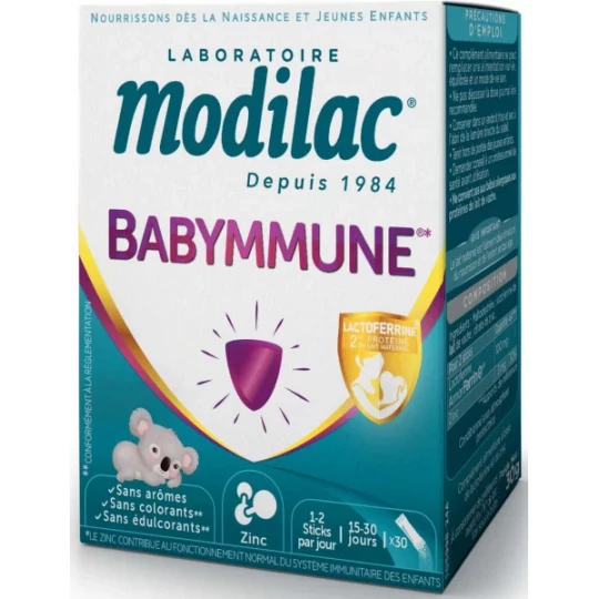 Modilac Babymmune Sticks x 30
