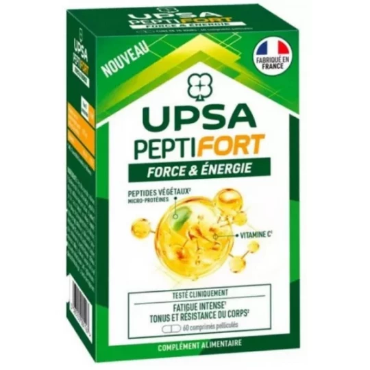 UPSA PeptiFort Force & Energie Comprimés x 60