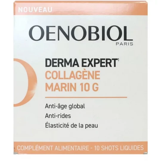 Œnobiol Derma Expert Collagène Marin 10 g Shots x 10