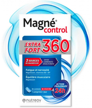 Nutreov Magné Control Extra Fort 360 Comprimés x 30