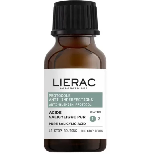 Lierac Protocole Anti-Imperfections Acide Salicylique Pur Le Stop-Boutons 15 ml