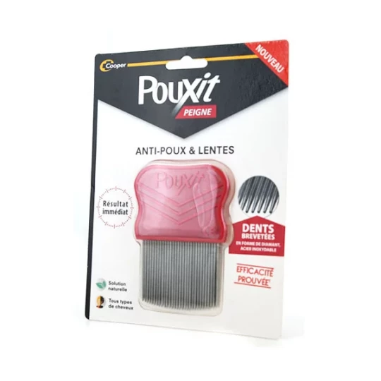 Pouxit Peigne Anti-Poux et Lentes