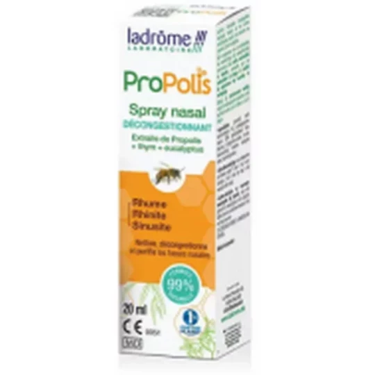 Ladrôme Propolis Spray Nasal Décongestionnant 20 ml