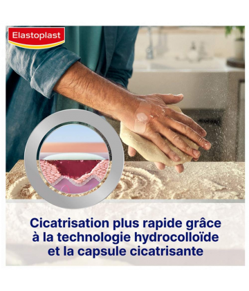 Elastoplast Expert + Second Skin Protection Pansements x 6