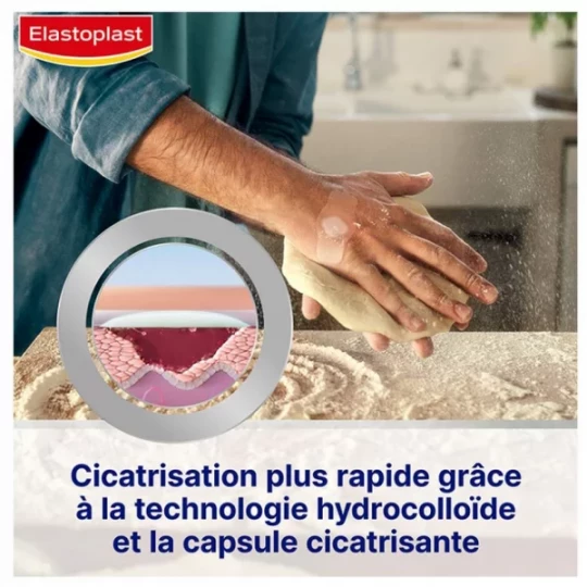 Elastoplast Expert + Second Skin Protection Pansements x 6 - image 3