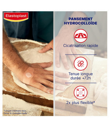 Elastoplast Expert + Second Skin Protection Pansements x 6