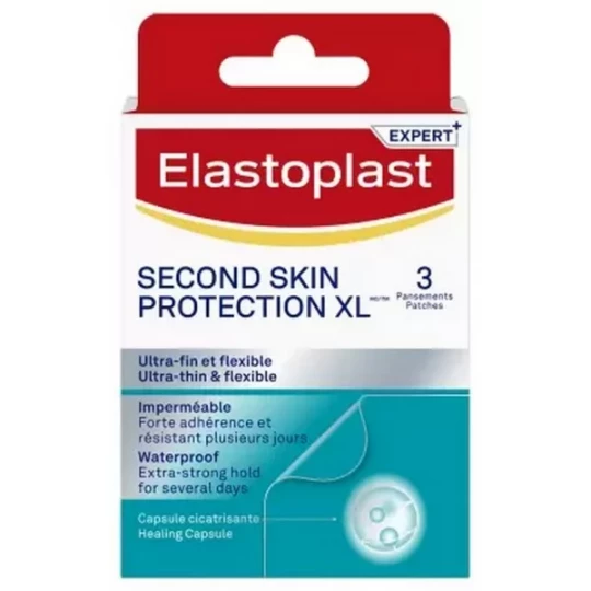 Elastoplast Expert+ Second Skin Protection XL Pansements Patches x 3