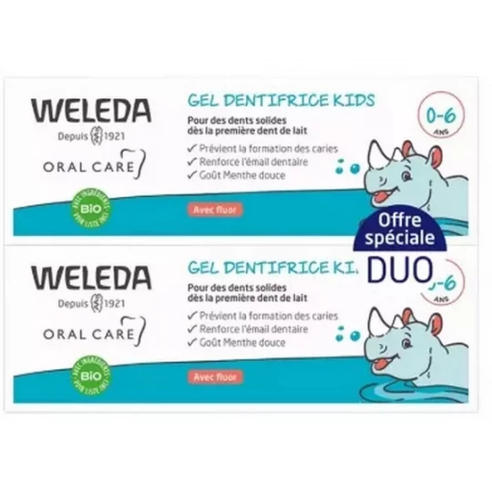 Weleda Gel Dentifrice Kids 0-6 Ans - image 8