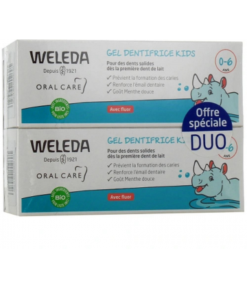 Weleda Gel Dentifrice Kids 0-6 Ans