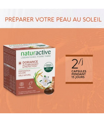 Naturactive Doriance Autobronzant & Protection Capsules x 30 + Capital Soleil Capsules x 60