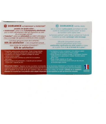 Naturactive Doriance Autobronzant & Protection Capsules x 30 + Capital Soleil Capsules x 60 - image 3