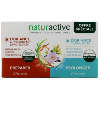 Naturactive Doriance Autobronzant & Protection Capsules x 30 + Capital Soleil Capsules x 60 - image 2